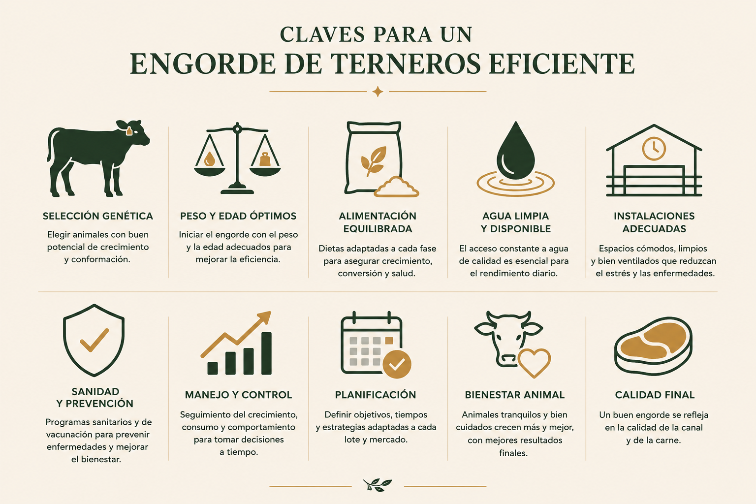 El engorde de terneros: construyendo la calidad desde el bienestar animal
